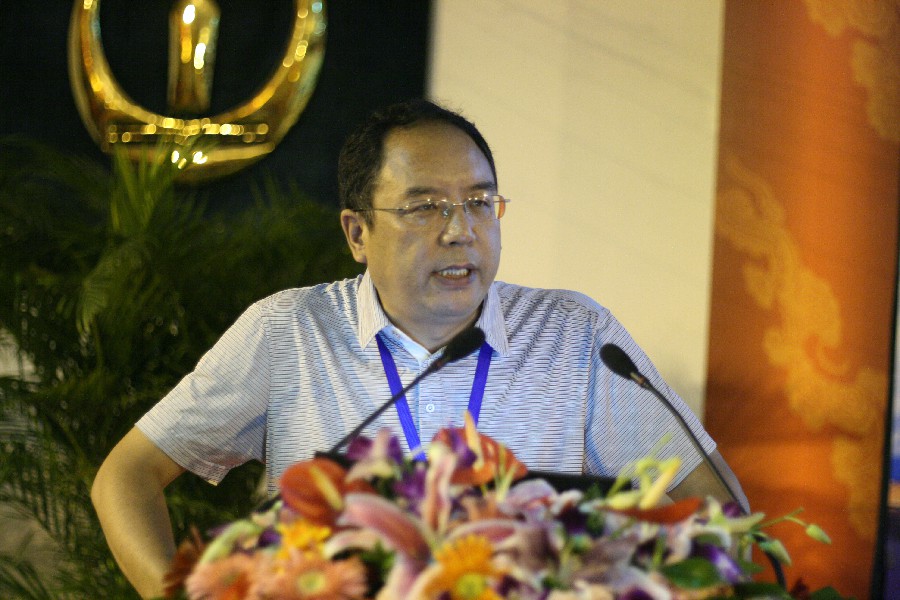 西北民族大學海外民族文獻研究所才讓教授，在題為《旁塘宮目錄》的演講~1.jpg